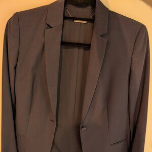 Elie Tahari Navy Wool Blazer